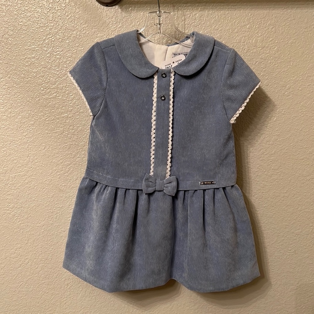 Mayoral 24 month blue dress